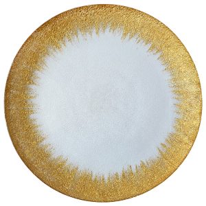 CHARGER PLATE-SPARKLE GOLD