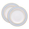Noritake 2Pc Cake Plate 21Cm - Eternal Palace Ice