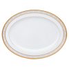 Noritake Oval Platter Large 16" - Brunswick Gold