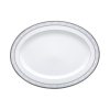 Noritake Oval Platter Small 12" - Brunwick Platinum