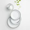 Noritake Plate Round Coupe 24.1cm - Brunswick Platinum - Image 2