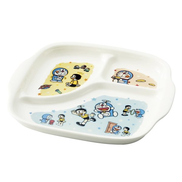 Noritake Divided Plate 23Cm - Doraemon