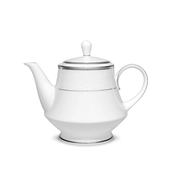 Noritake 9Pcs Dinner & Tea Set for 12 Person - Regina Platinum - Image 7
