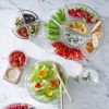SERVE SALAD SET & OAK BASE Ø27CM CLEAR * - Image 4