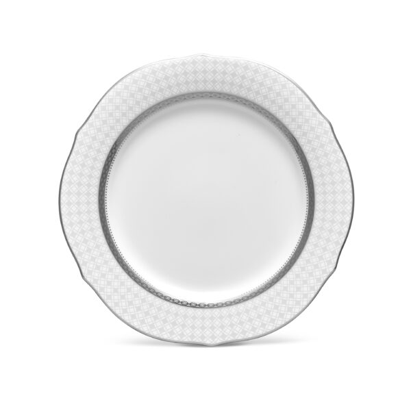 Noritake 33Pcs Dinner Set with Teapot for 6 Person - Rochester Platinum - Image 3