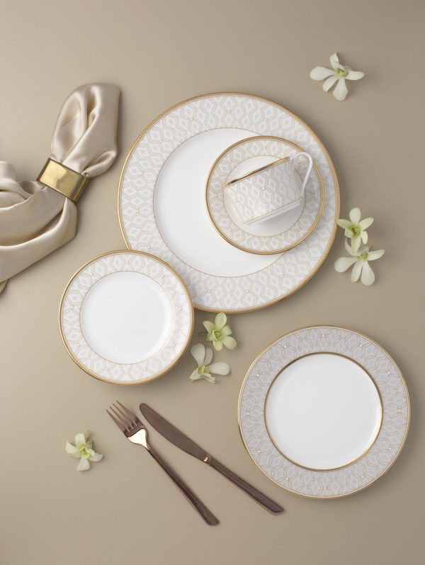 Noritake 47Pcs Dinner & Tea Set for 8 Person - Noble Pearl - Image 12