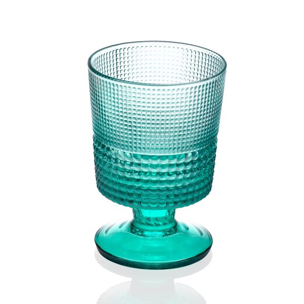 IVV Speedy Set of 2 Goblet Turquoise 24CL