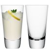 LSA International 2Pcs Set Madrid Highball 440ml Clear