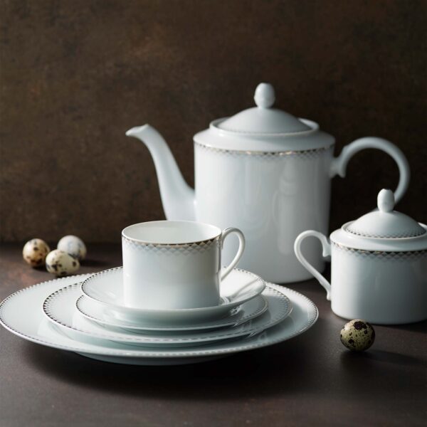 Noritake 47Pcs Dinner & Tea Set for 8 Person - City Dawn - Image 12