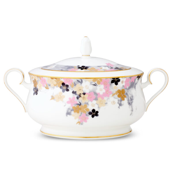 Noritake 96pcs Dinner and Tea Set for 12 Person - Moonlit Blossoms - Image 3