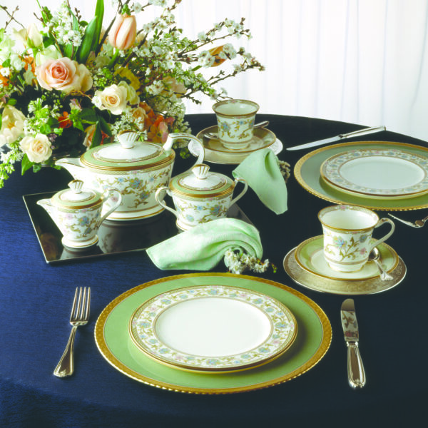 Noritake 96Pcs Dinner & Tea Set for 12 Person - Yoshino - Image 13