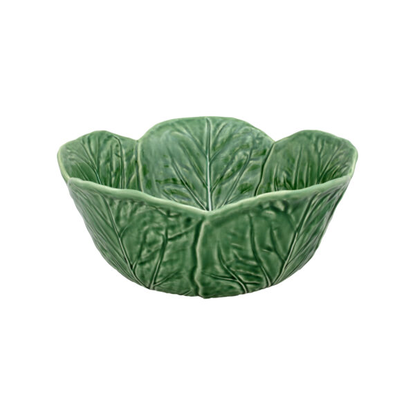 [Pre-order] Bordallo Pinheiro Deep Salad Bowl 29cm - Natural Cabbage