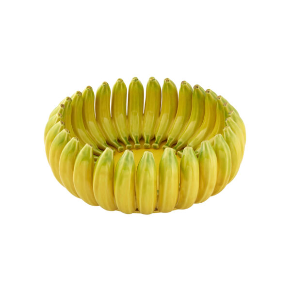 [Pre-order] Bordallo Pinheiro Centerpiece Bananas 38cm - Banana Madeira