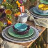 [Pre-order] Bordallo Pinheiro Small Bowl 12.5cm - Flora Blue - Image 2