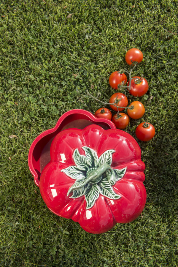 [Pre-order] Bordallo Pinheiro Dinner Plate 29cm - Tomato - Image 3