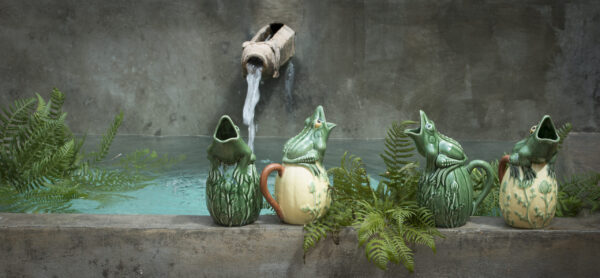 [Pre-order] Bordallo Pinheiro Pitcher Frog Green - Pitcher - Image 3