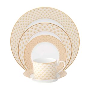 Noritake 47Pcs Dinner & Tea Set for 8 Person – Trocadero Gold